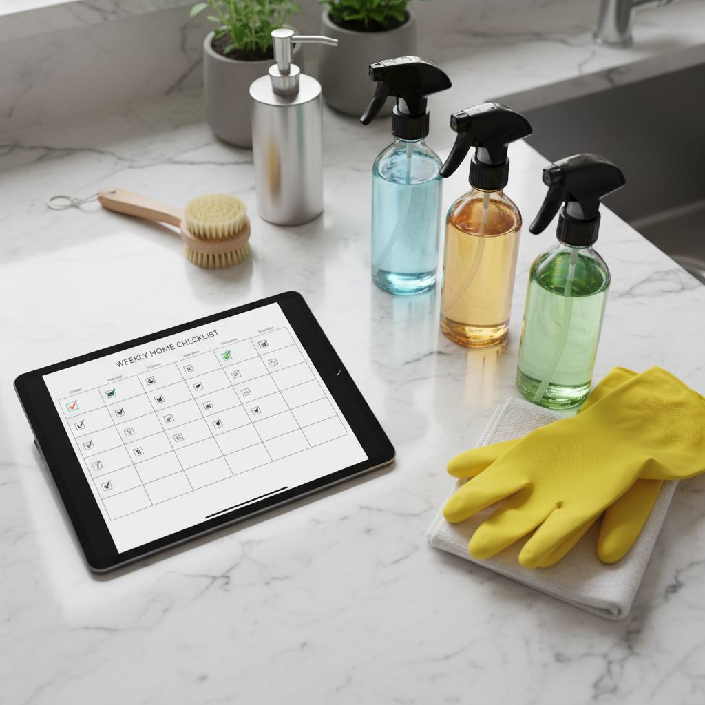 Haftalık Ev Temizliği · Temizlik Kıbrıs