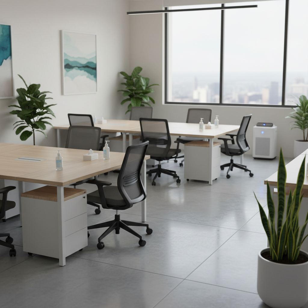 Kıbrıs Ofis Temizliği ile Sağlıklı Çalışma Alanları