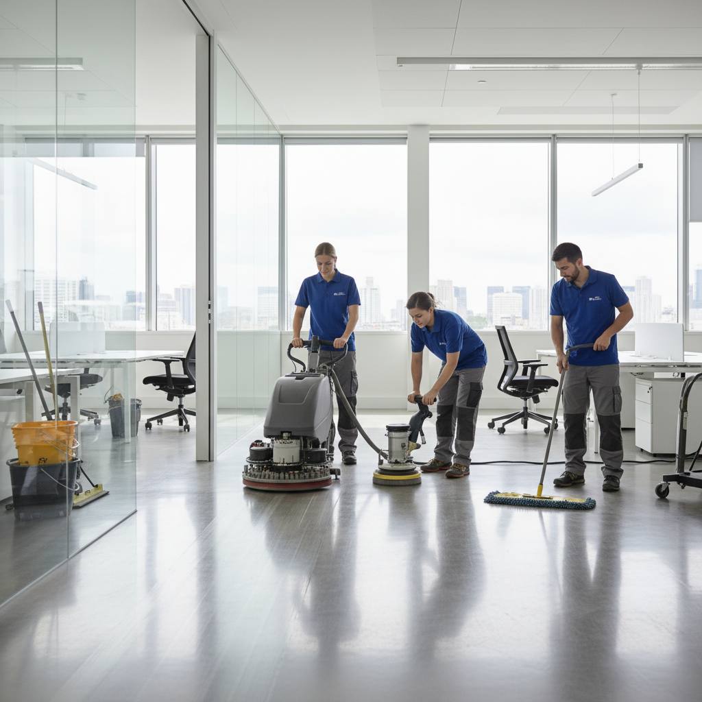 Kıbrıs'ta Profesyonel Zemin Temizliği ve Cilalama Hizmeti