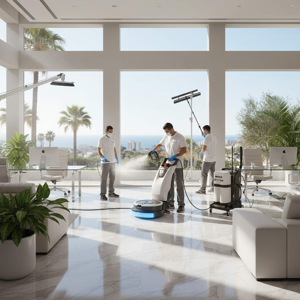 Kıbrıs’ta Temizlikte Kullanılan Profesyonel Ekipmanlar